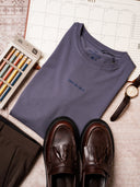 Playera Relaxed Azul PB