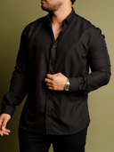 Camisa Linaje Negra