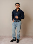 Camisa Básica Marino