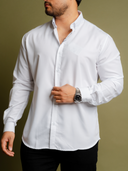 Camisa Linaje Blanca