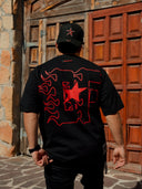 Playera Oversize Fire Horse