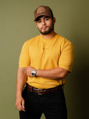 Playera Relaxed Mostaza PB