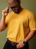 Playera Relaxed Mostaza PB