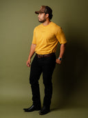 Playera Relaxed Mostaza PB