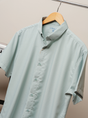 Camisa Linaje Menta MC