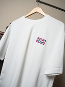 Playera Caution Blanco