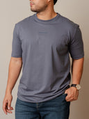 Playera Relaxed Azul PB