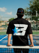 Playera Oversize Blue Light