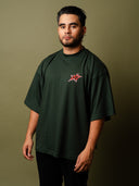 Playera Oversize Green Star