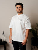 Playera Oversize White Angels