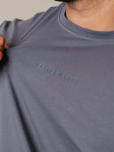 Playera Relaxed Azul PB