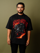 Playera Oversize Black Horse