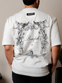Playera Oversize White Angels