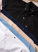 Camisa Básica Celeste