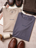 Playera Relaxed Azul PB