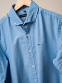 Camisa Básica Celeste