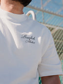 Playera Oversize White Angels